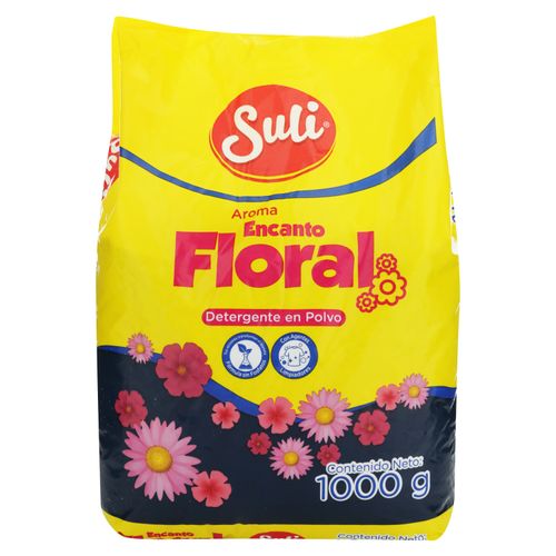 Detergente en polvo Suli aroma encanto floral - 1000 g