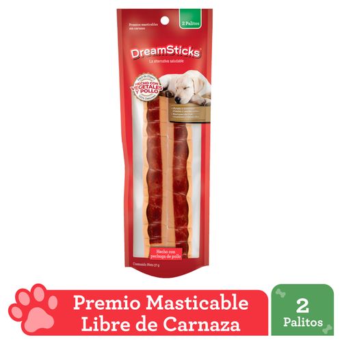 Snack DreamBone Para Perro Palitos 2 Uds