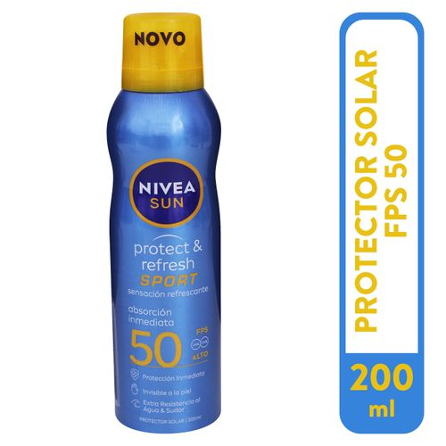 Protector solar Nivea sport spf 50 en spray - 200 ml