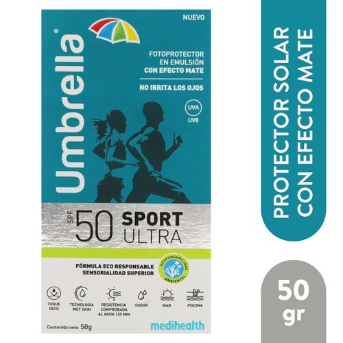 Protector solar Umbrella sport ultra SPF50 - 50g