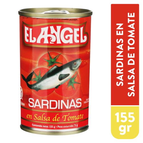 Sardina El Angel, En Salsa De Tomate -155 gr