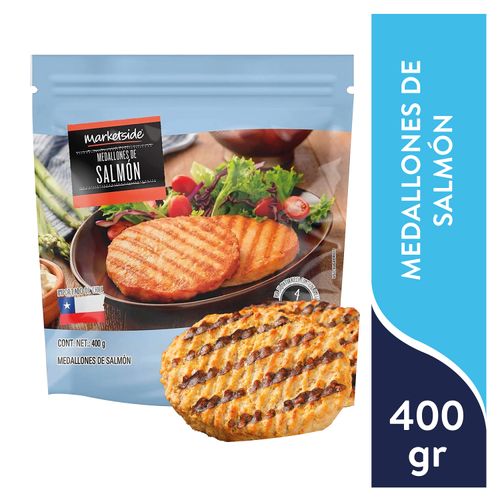 Medallones de Salmón Marketside, Empacado - 400 g