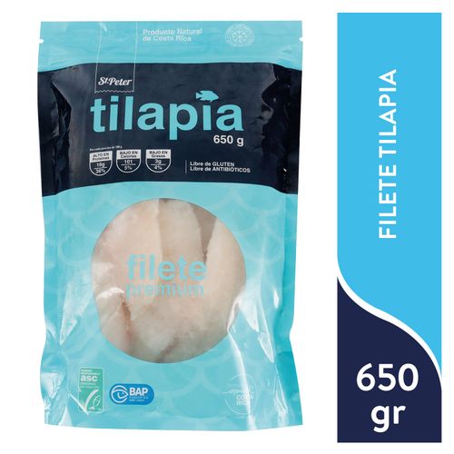 Filete De Tilapia Altamar Don Cristobal Congelada -650g