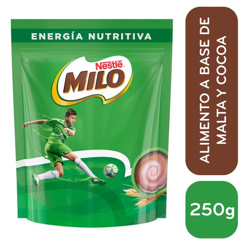 Bebida En Polvo Nestlé Milo Chocolate Activ-Go Doypack - 250g