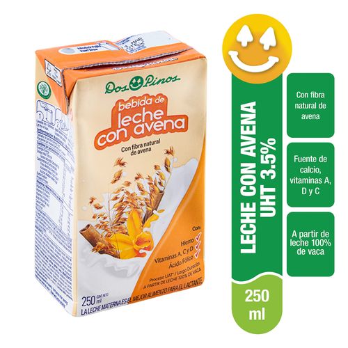 Leche Dos Pinos Saborizada Avena -250ml