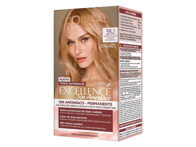Tintura-Permanente-L-Oreal-Excellence-Sin-Amon-aco-Tono-Rubio-Claro-Cenizo-Universal-9U-1Uds-6-84539