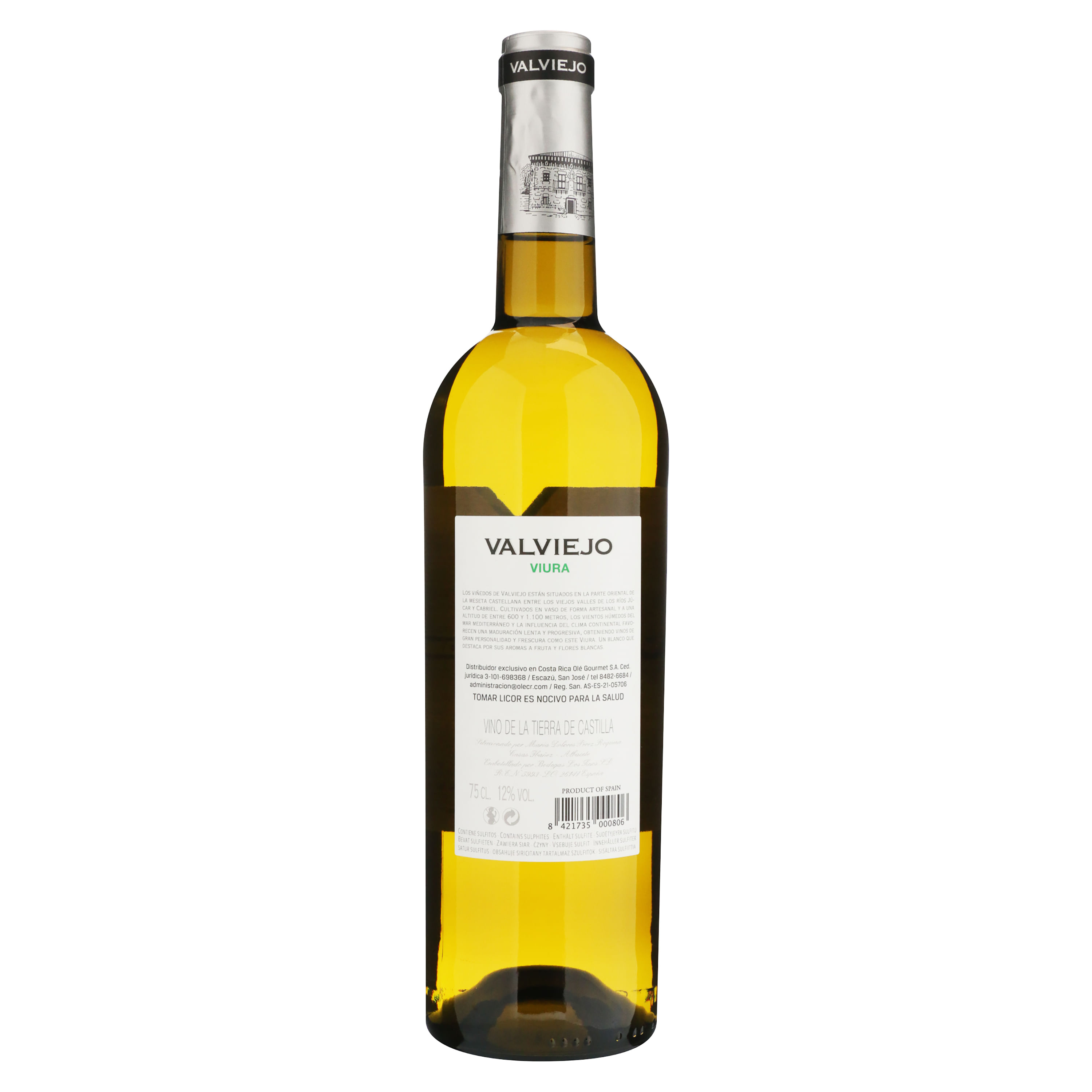 Comprar Vino Blanco Valviejo Español -750ml | Walmart Costa Rica