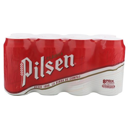 Pilsen Ori 350ml Lt 8pk Termoformado