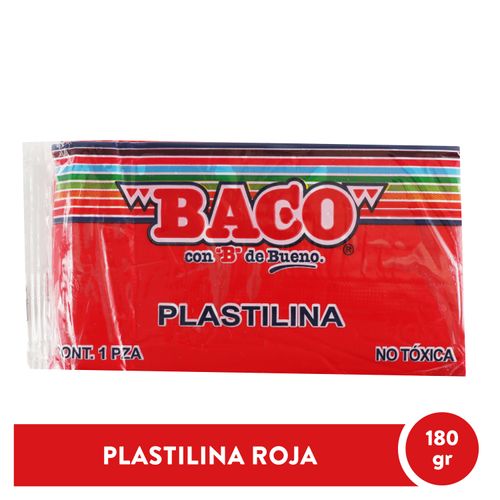 Plastilina Marqueta Baco Roja