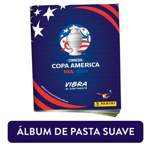 Album Panini Copa America 2024 Tapa Suave