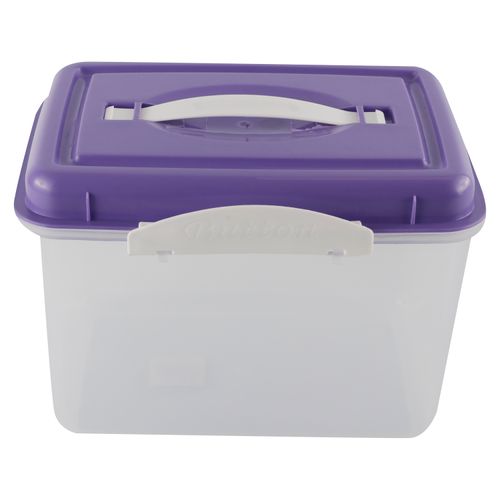 Caja Home Pro Rectangular Con Tapa 6 Lts