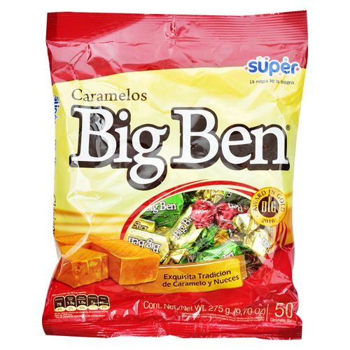 Caramelo Super big ben sabores surtidos  - 275 g