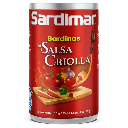 Sardina Sardimar Criolla Tomate - 160gr