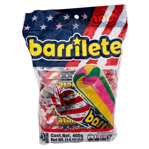 Caramelo Super Barrilete Sabor Fruta - 400 g