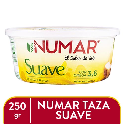 Margarina Numar Taza Suave - 250 g