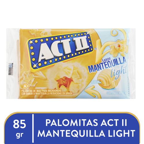 Palomitas Act II Mantequilla Lite - 85 g