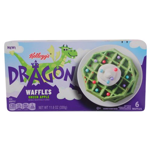 Waffle Dragon Manzana Verde Kellogg's -330gr