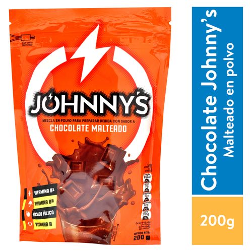 Mezcla Bebida Johnnys Chocolate - 200 gr