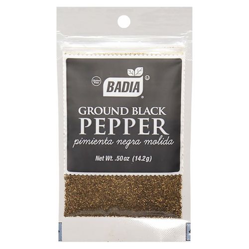 Pimienta negra Badia molida y libre de gluten - 14.2 g