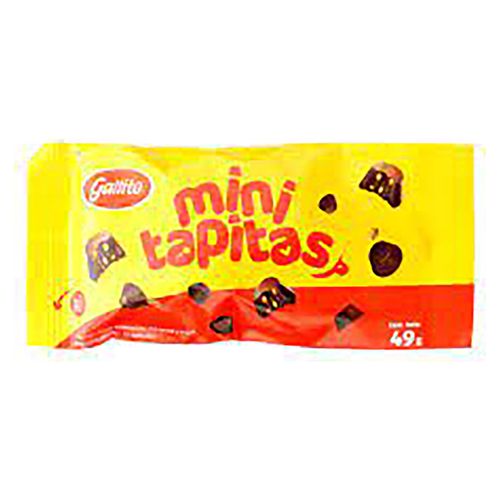 Chocolate Gallito Minitapitas Tableta - 49gr