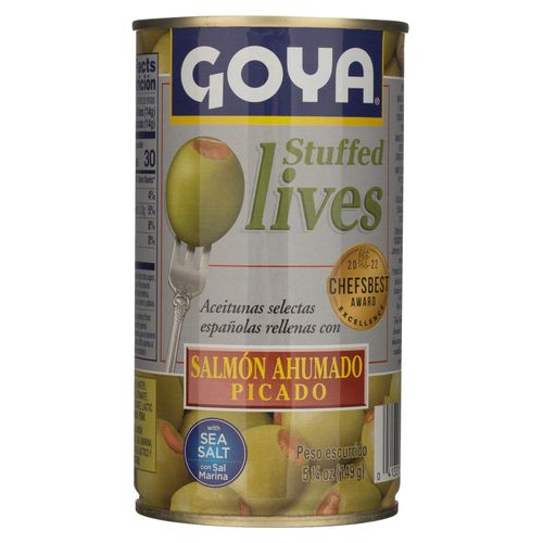 Aceituna Goya Rellena Salmon - 149 g