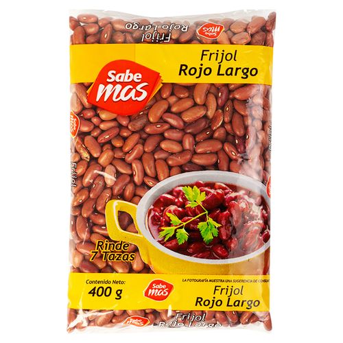 Frijol Sabemas rojo largo - 400 g