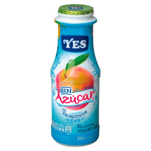 Yogurt Yes, con Melocotón Light Líquido- 200ml