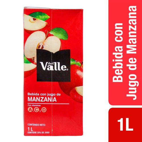 Bebida Del Valle, manzana -1L