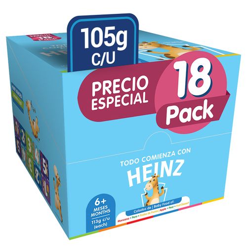 Colados Heinz Doypack 18 Pack 105g C/U - 1890g