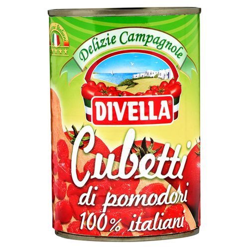 Tomate Divella Entero Troceado - 400 g