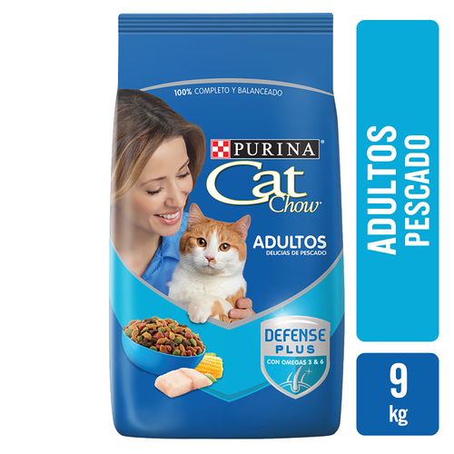 Alimento Gato Adulto Purina Cat Chow Pescado -9kg