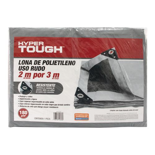 Lona De Polietileno Hyper Tough Uso Rudo 2x3 mts