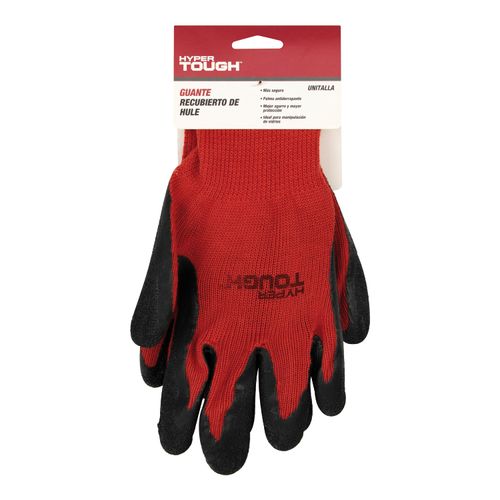 Guantes De Algodón Hyper Tought Recubiertos Con Latex