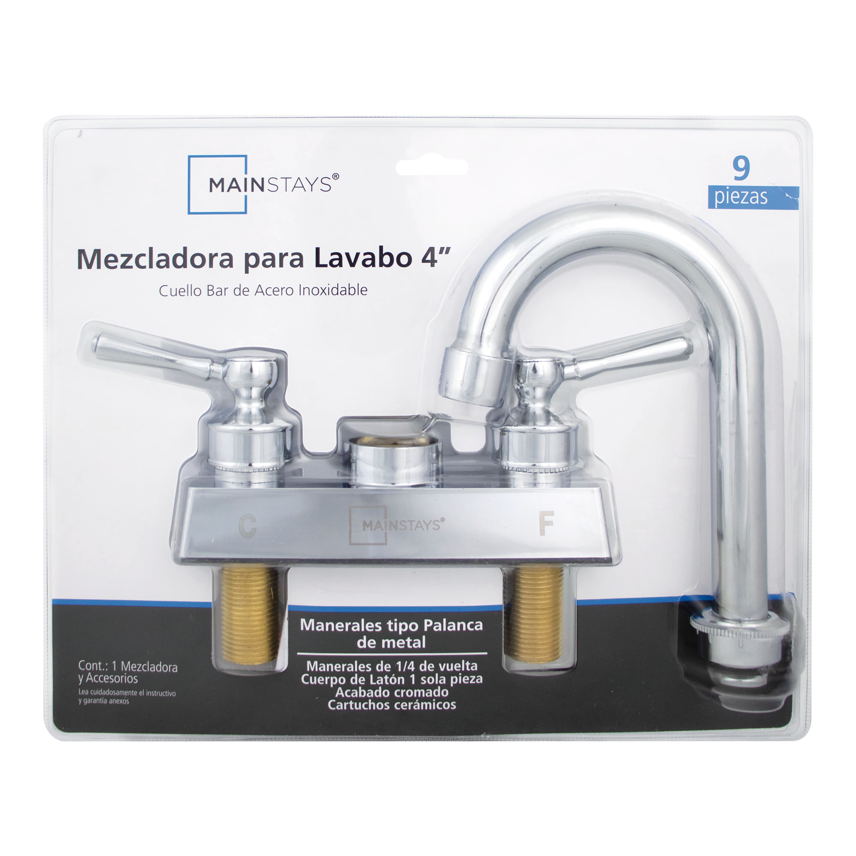 Mezcladora-Para-Lavabo-Mainstays-Acero-Inoxidable-Cuello-Bar-4-Pulgadas-1-91124