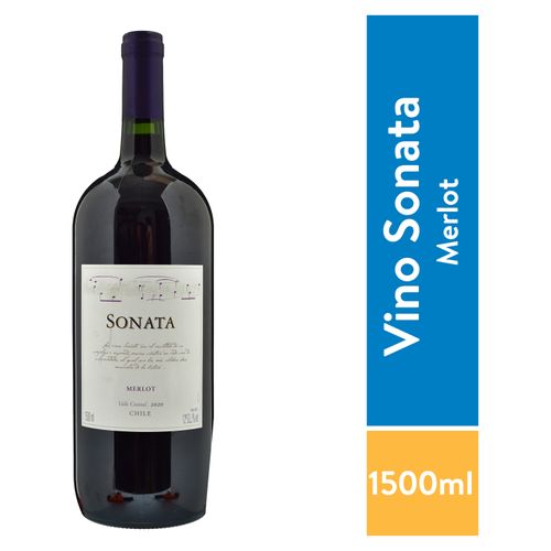 Vino Sonata Tinto Chileno Merlot - 1500ml