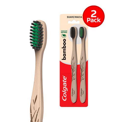 Cepillo Dental Colgate Bamboo 2 Pack