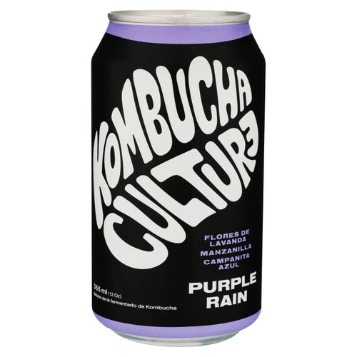 Bebida Kombucha Culture purple rain clasica - 355 ml