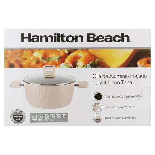 Olla Tapa Champagne Hamilton Beach 20cm