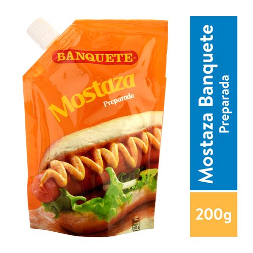 Mostaza Banquete Doypack - 200g