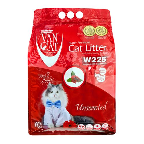 Arena para gato Vancat, sin aroma -10kg