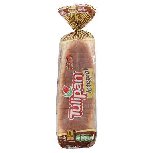 Pan Tulipan Cuadrado Integral - 730gr