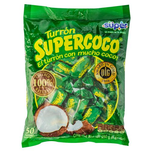 Caramelo Super Coco Turron Coco - 275 g