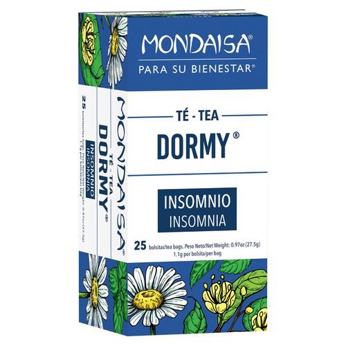 Te Mondaisa de hierbas para combatir el insomnio 25 Uds - 27.5 g