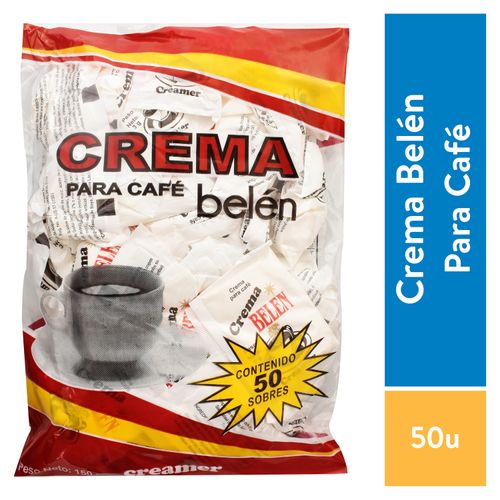 Crema Belen para café en bolsitas - 150 g