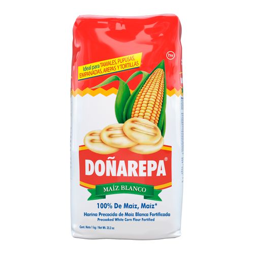 Harina Doñarepa De Maiz Precocida 1000Gr