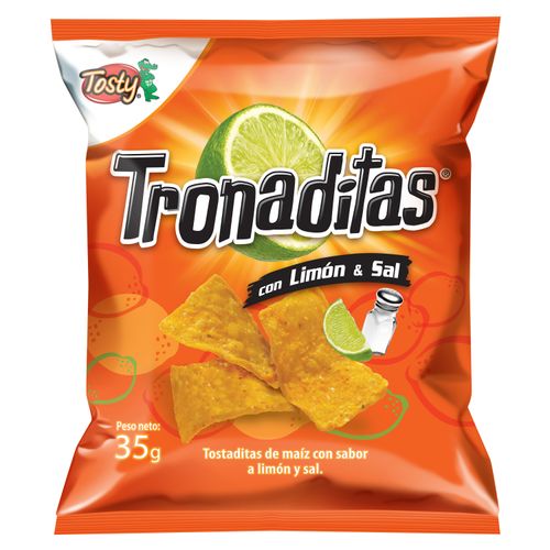 Tronaditas Tosty Snack Limón Y Sal -35gr