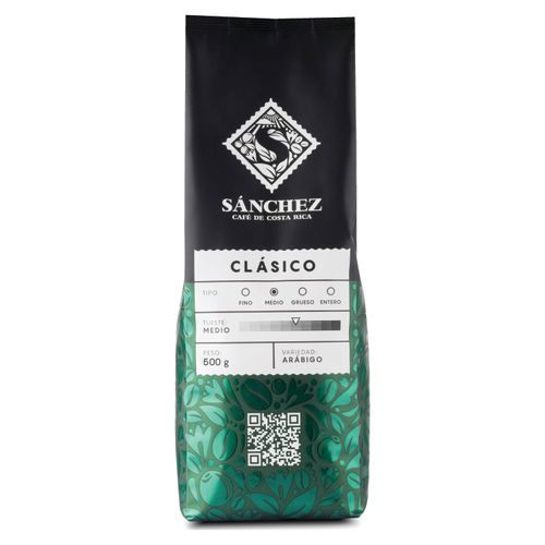 Café Sánchez Clásico Molido Tueste Medio -500gr