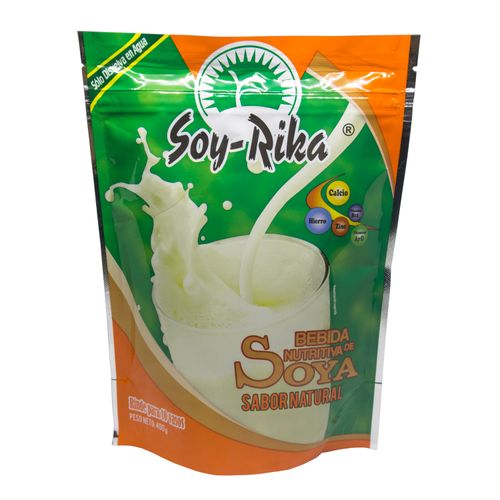 Bebida Soy Rika nutritiva de Soya natural bolsa - 400 g