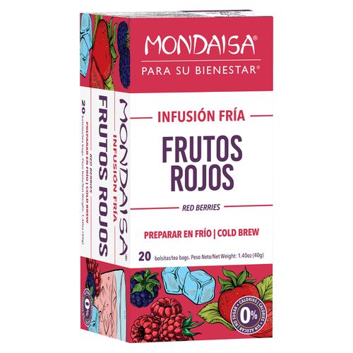 Infusión Mondaisa fria frutas mixtas 20 Uds - 40 g