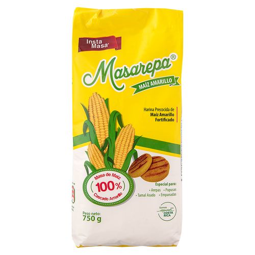 Harina Masarepa Amarillo Maiz Cascado - 750 g